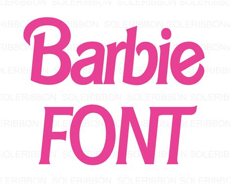 free barbie font for cricut.